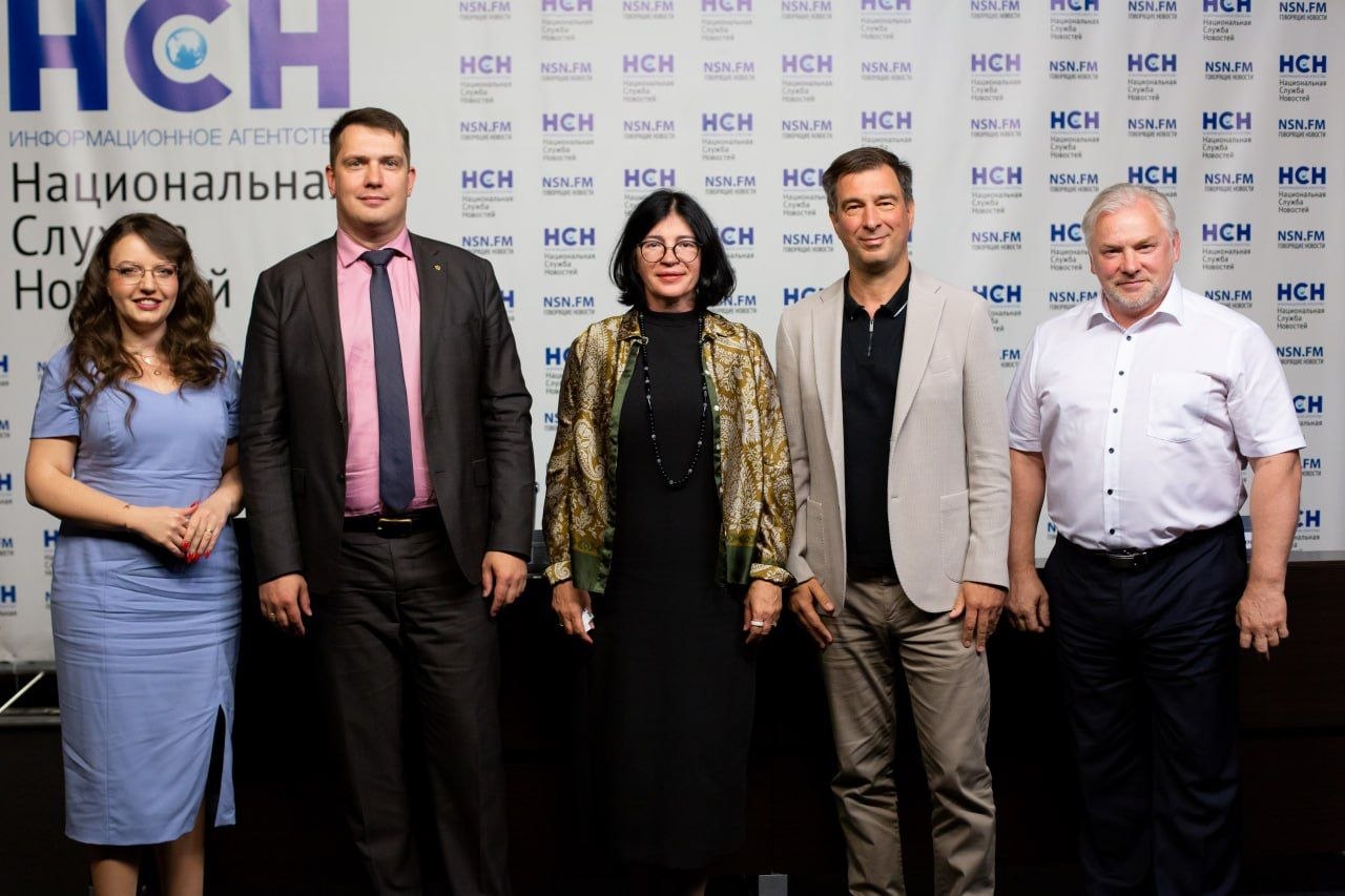 Guests of a press conference